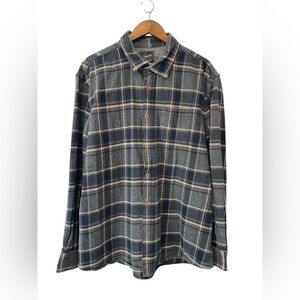 Men’s Grayers Heritage Flannel Size XXL 100% Cotton Button Up Chore Work Grunge